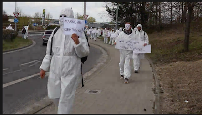 Aktion am 24. April 2021 in Wildau